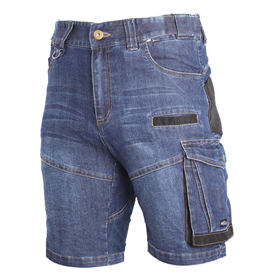 Spodenki robocze krótkie jeans ze wzmocnieniem 3XL Lahti Pro L4070706
