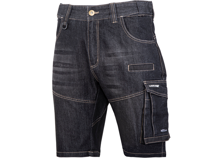 Spodenki wzmocnione jeans czarne M ce Lahti Pro L4070802