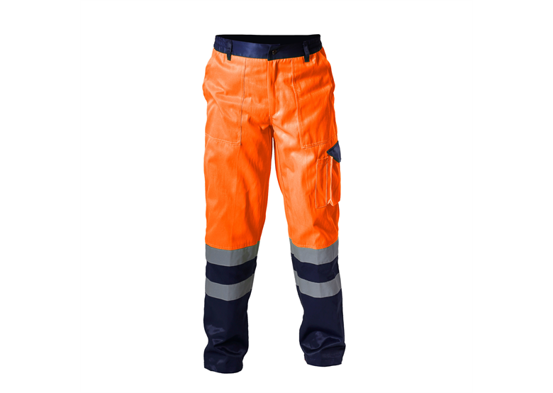 Spodnie ostrzegawcze pomarańczowe 3XL Lahti Pro L4100306