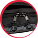 Torba na ubrania czarna 52l Lahti Pro L9050300