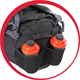 Torba na ubrania czarna 52l Lahti Pro L9050300