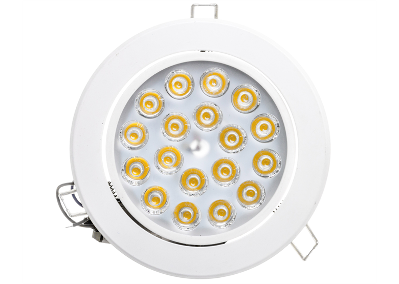 Oprawa downlight LED 18W biały okrągly Lamprix 471438