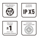 Niwelator optyczny LaserTECH Measurement Solutions 32x Comfort (IP X5)