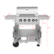 Grill gazowy 4+1 Lund 99637