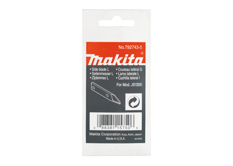 Ostrze tnące lewe do HW111, HW132, HW151 Makita 792743-5