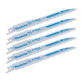 Brzeszczot do piły posuwowej 152,5 mm, 6-11 zęb,/cal, 5 szt, Makita B-05044