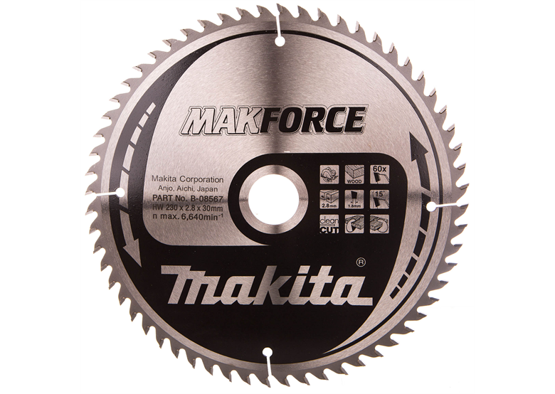 Tarcza MAKFORCE CSXF23060G 230x30mm Z60 Makita B-08567
