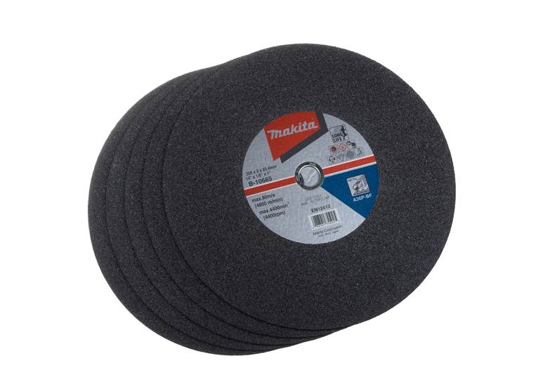 Tarcza korundowa 355x3x25,4mm  5szt. Makita B-10665-5