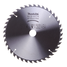 Tarcza tnąca do pilarki stołowej MLT100 260x30mm Z40 Makita B-10774