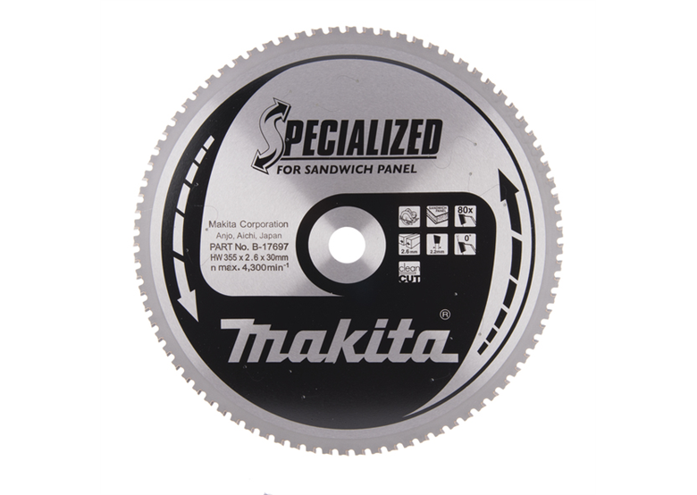 Tarcza tnąca do płyt warstwowych 355mm Makita B-17697
