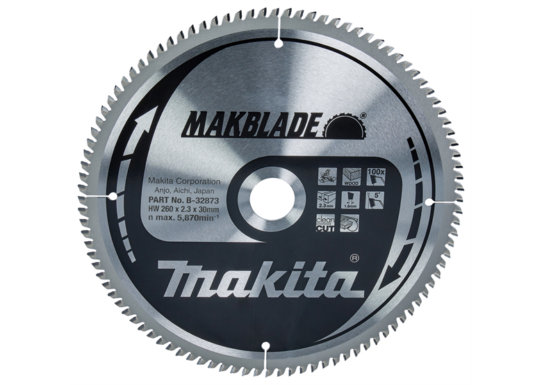 Tarcza zębata 260x2,3x30mm Makita B-32873