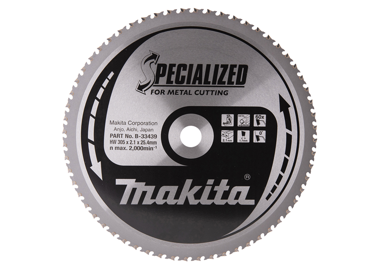 Tarcza zębata 305x2,1x25,4 mm Makita B-33439