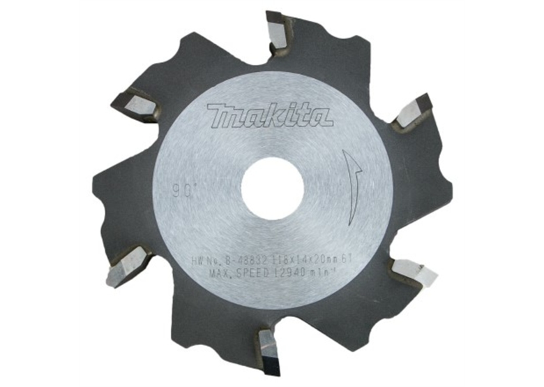 Frez do rowków 118mmx20mmx6Z Makita B-48832