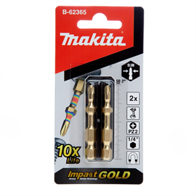 Bity udarowe PZ2, 2szt. Makita B-62365