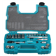 Klucze nasadowe 3/8", zestaw 23 elementów Makita B-65573
