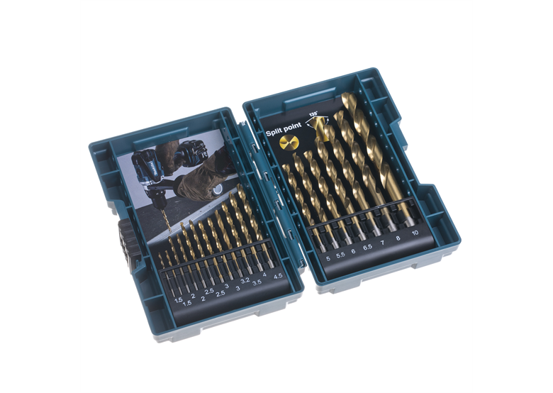 Zestaw wierteł do metalu 19szt. Makita B-67795
