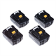 Akumulatory 18V 3,0Ah x4 i ładowarka Makita BL1830+DC18RD