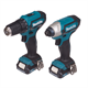 Zestaw elektronarzędzi 12V Makita CXT CLX224X 2x1.3Ah