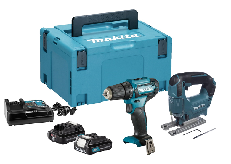 Zestaw elektronarzędzi 12V Makita CXT CLX237SAJ 2x2.0Ah
