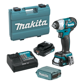 Klucz udarowy Makita CXT TW160DSAE 2x2.0Ah + Adapter USB Li-ion CXT 10,8/12V Makita DEAADP08