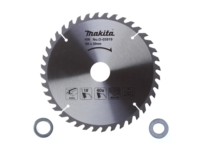 Tarcza do szybkiego cięcia drewna HM 185x30mm Z40 Makita D-03919