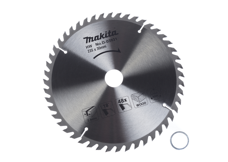 Tarcza do szybkiego cięcia drewna HM 235x30mm Z48 Makita D-03931