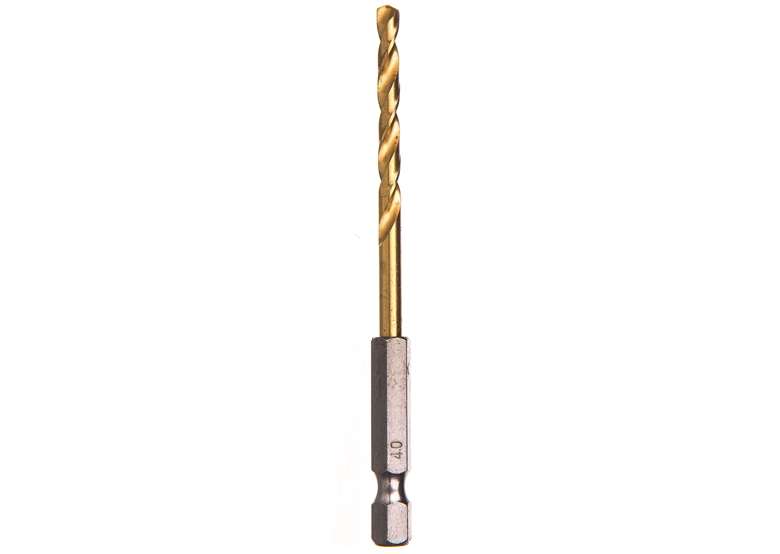 Wiertło do metalu "Economy" uchwyt narzędziowy 1/4" 4 mm Makita D-14940