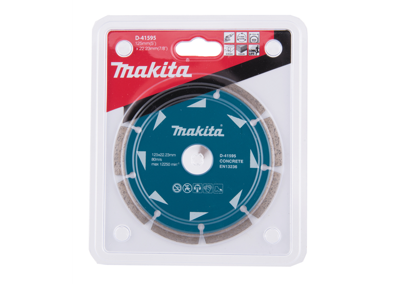 Tarcza diamentowa 125x22.23mm segmentowa 10szt. Makita D-41595-10