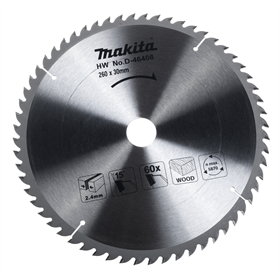 Tarcza do drewna 260x30mm Z60 Makita D-46408