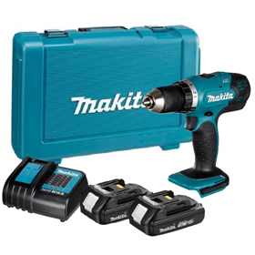 Wiertarko-wkrętarka Makita DDF453SYE 2x1.5Ah