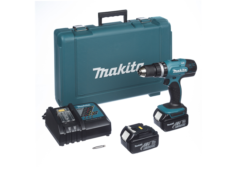 Wiertarko-wkrętarka udarowa 18V Makita DHP453RFE