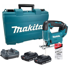 Wyrzynarka Makita DJV186WVE 2x2.0Ah