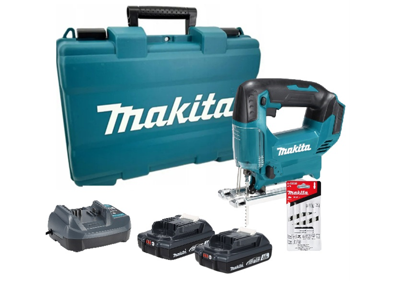 Wyrzynarka Makita DJV186WVE 2x2.0Ah