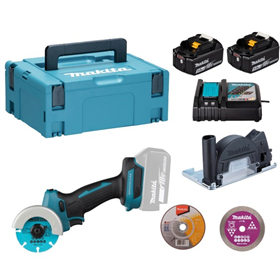 Przecinarka do glazury Makita DMC300RTJ 2x5,0Ah MAKPAC 2