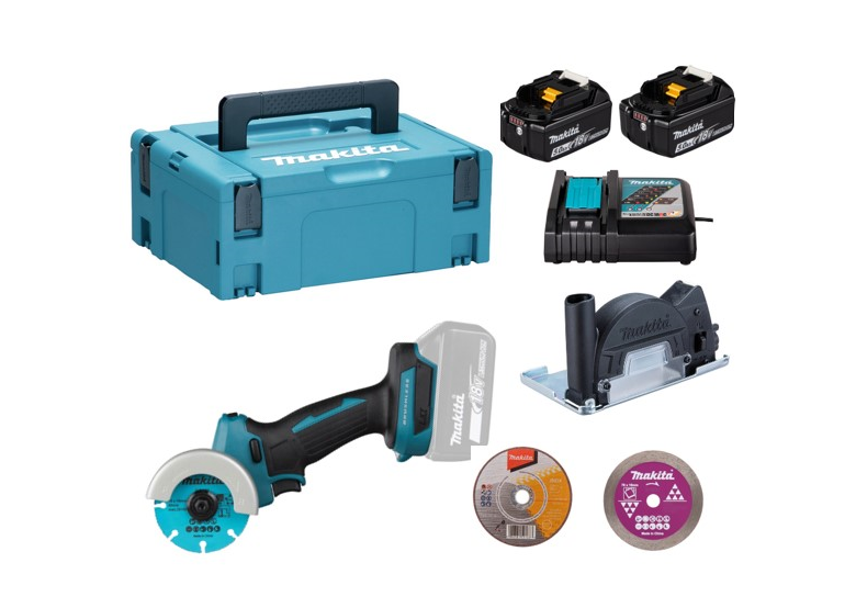 Przecinarka do glazury Makita DMC300RTJ 2x5,0Ah MAKPAC 2