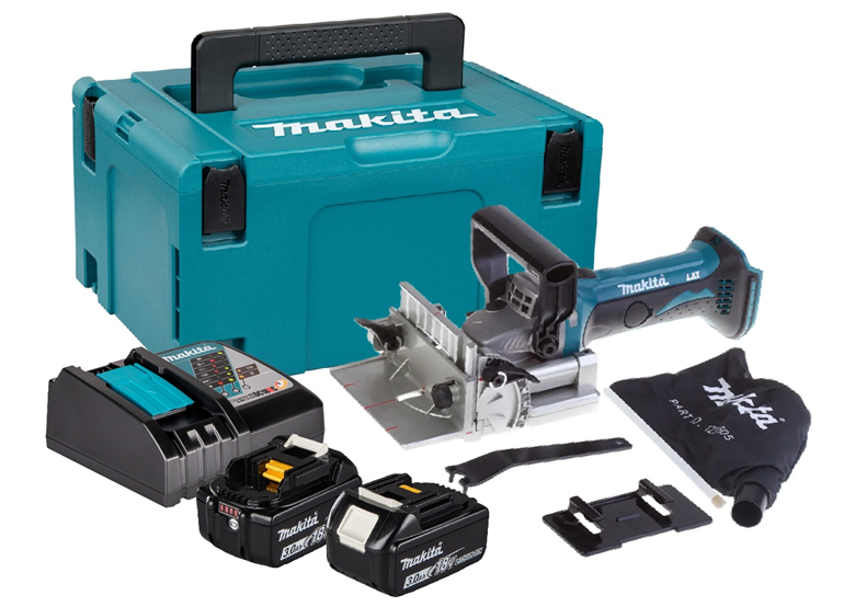 Lamelownica Makita DPJ180RFJ 2x3.0Ah