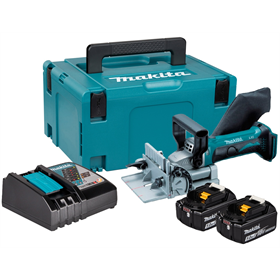 Lamelownica Makita DPJ180RTJ 2x5.0Ah