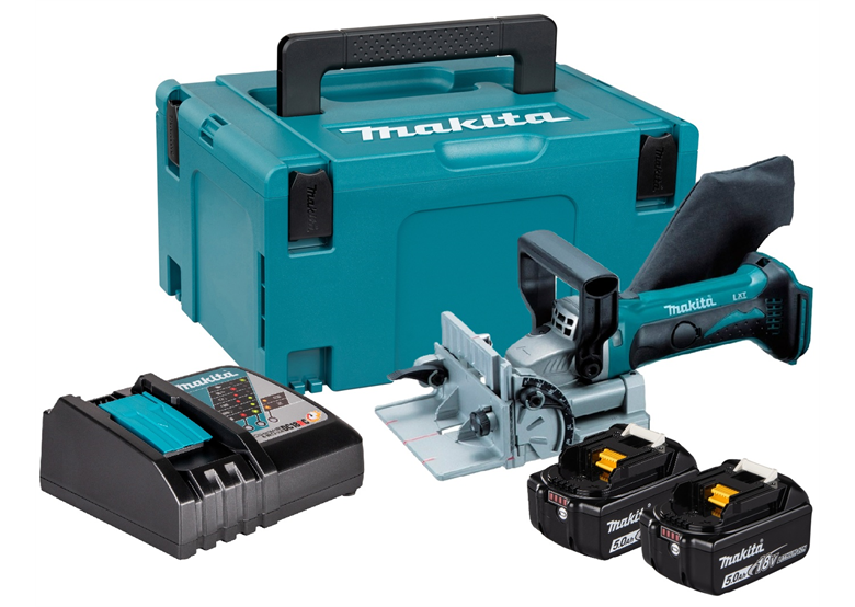 Lamelownica Makita DPJ180RTJ 2x5.0Ah