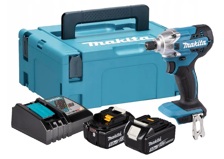 Zakrętarka udarowa Makita DTD156RTJ 2x5.0Ah