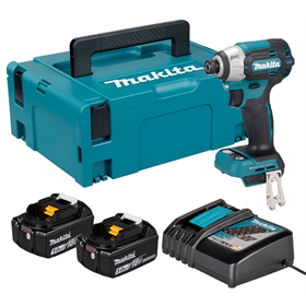 Zakrętarka udarowa Makita DTD201RTJ 2x5.0Ah