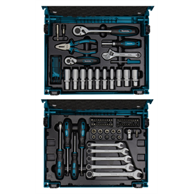Zestaw narzędzi ręcznych, 87 elementów Makita E-11542