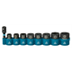 Zestaw nasadek udarowych 9 sztuk Makita  E-16639