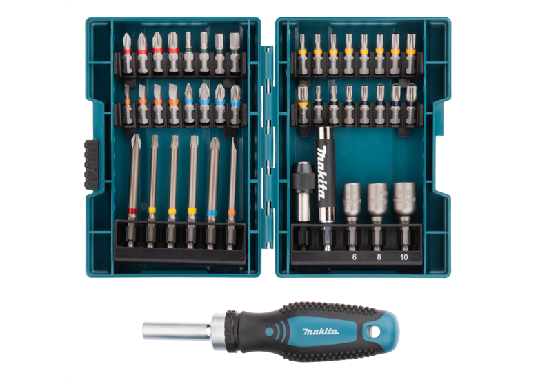 Zestaw bitów z uchwytem 44 elementy Makita E-25096