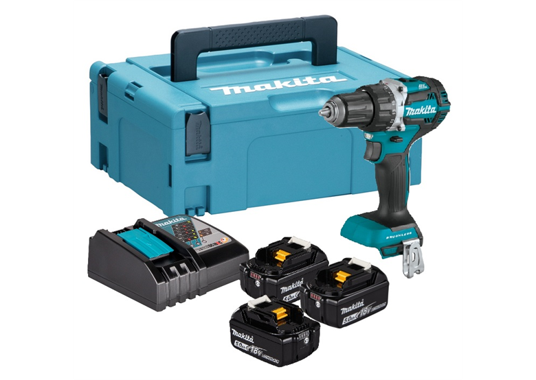 Wiertarko-wkrętarka Makita LXT DDF484RT3J 3x5.0Ah