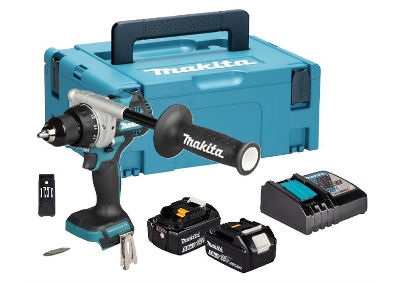 Wiertarko-wkrętarka Makita LXT DDF492RTJ 2x5.0Ah