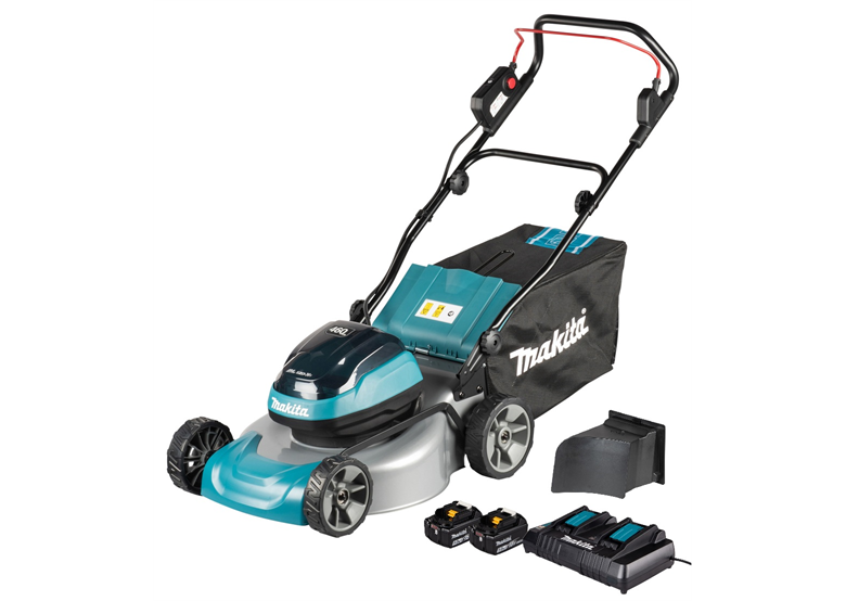 Kosiarka akumulatorowa Makita LXT DLM466PT2 2x5.0Ah