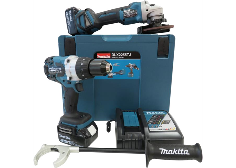 Zestaw elektronarzędzi 18V Makita LXT DLX2255TJ 2x5.0Ah