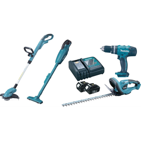 Zestaw elektronarzędzi 18V Makita LXT DLX4093 2x3.0Ah