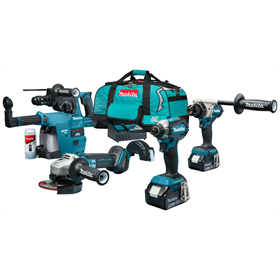 Zestaw elektronarzędzi 18V Makita LXT DLX4155TX1 2x5.0Ah