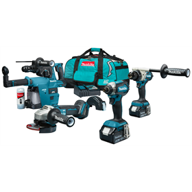 Zestaw elektronarzędzi 18V Makita LXT DLX4194TX1 2x5.0Ah